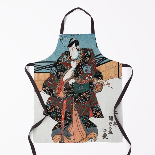 Item preview, Dignified Samurai Under Plum Blossoms designed and sold by MINE Design-Works.