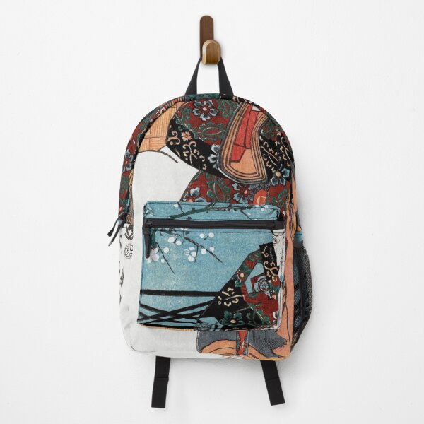 Item preview, Dignified Samurai Under Plum Blossoms designed and sold by MINE Design-Works.