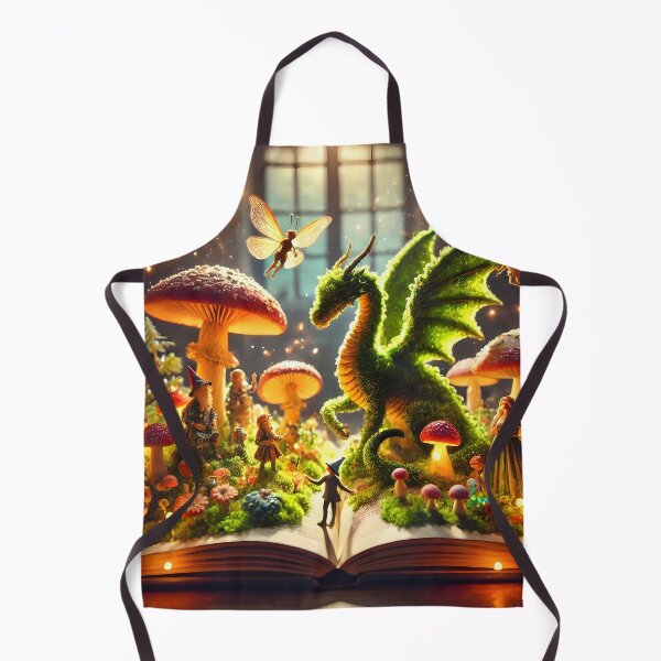 Item preview, A fairytale kingdom full of dragons and fairies designed and sold by PixelPrisma.