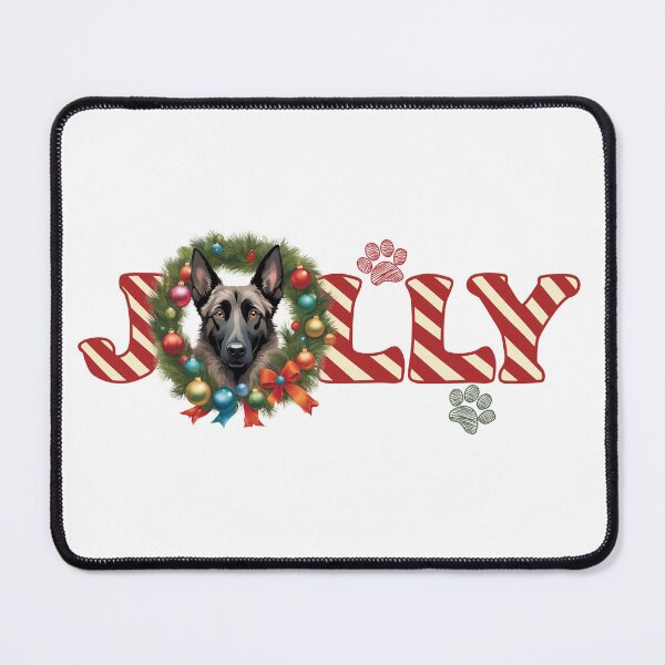 Item preview, Jolly Christmas - Dutch Shepherd Nose Edition designed and sold by GoodyPaws.