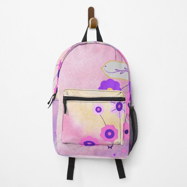 Item preview, Abstract flower bouquet in pink and purple. designed and sold by Swingfroglet.