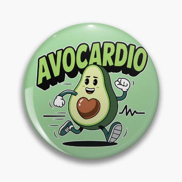 Item preview, Avocardio | Fun Fitness Avocado Design designed and sold by FocusedPatterns.