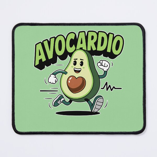 Item preview, Avocardio | Fun Fitness Avocado Design designed and sold by FocusedPatterns.