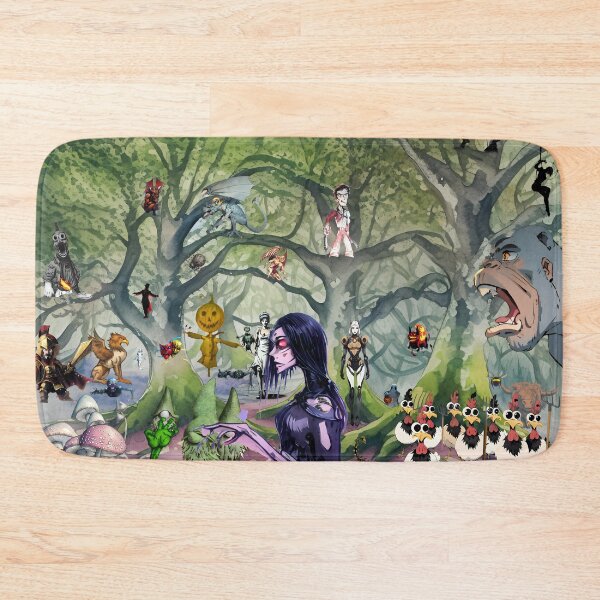 Item preview, Fantasy and horror forest designed and sold by Glenbobagins.