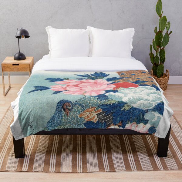 Item preview, Peacock and Peonies in Harmony designed and sold by MINE Design-Works.