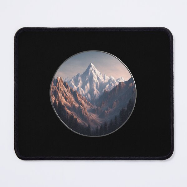 Item preview, Mountain View, Snowy Peaks designed and sold by Aquillashop.