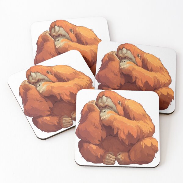 Item preview, Tapanuli Orangutan // Endangered species // Orangutan // Animal in danger designed and sold by SMARTKIT  DESIGNAGENCY.