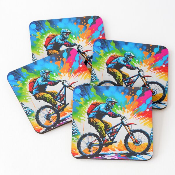 Item preview, Magical Christmas Eve MTB Snowy Adventure designed and sold by GrizzlyCollective.