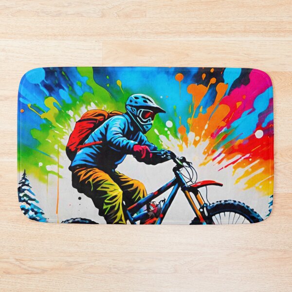 Item preview, Magical Christmas Eve MTB Snowy Adventure designed and sold by GrizzlyCollective.