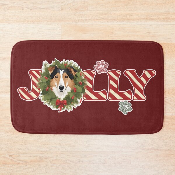 Item preview, Jolly Christmas - Smooth Collie Nose Edition designed and sold by GoodyPaws.