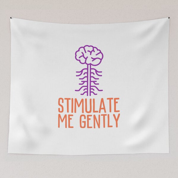 Item preview, Vagus Nerve: Stimulate me gently. designed and sold by musthavewords.