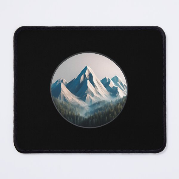 Item preview, Mountain View, Winter Peaks designed and sold by Aquillashop.