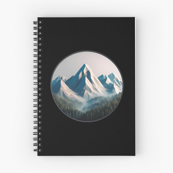 Item preview, Mountain View, Winter Peaks designed and sold by Aquillashop.