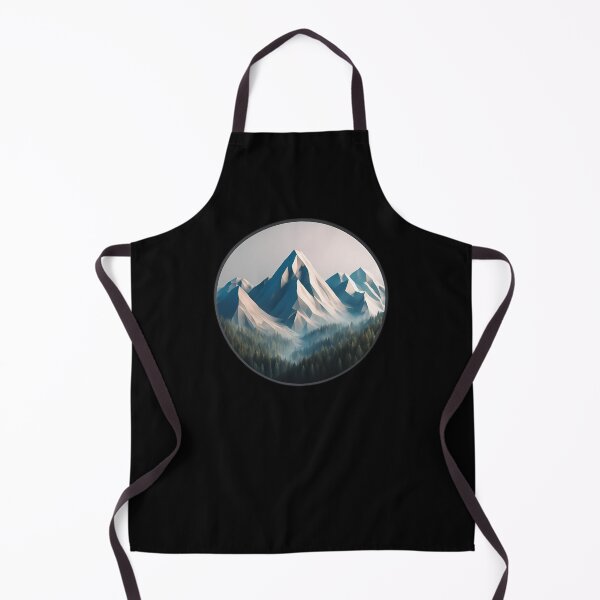 Item preview, Mountain View, Winter Peaks designed and sold by Aquillashop.