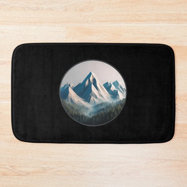Item preview, Mountain View, Winter Peaks designed and sold by Aquillashop.