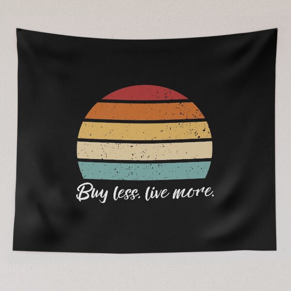 Item preview, End Capitalism: Buy less, live more. designed and sold by musthavewords.