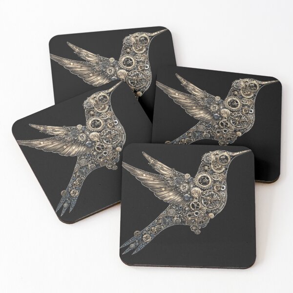Item preview, Steampunk Hummingbird – Mechanical Elegance designed and sold by Creet-Design.