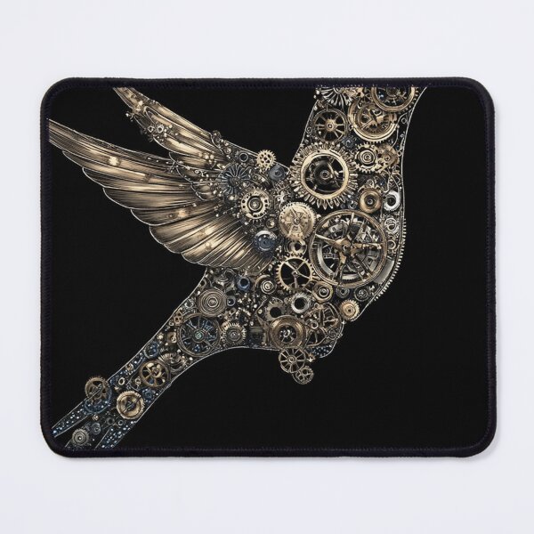 Item preview, Steampunk Hummingbird – Mechanical Elegance designed and sold by Creet-Design.