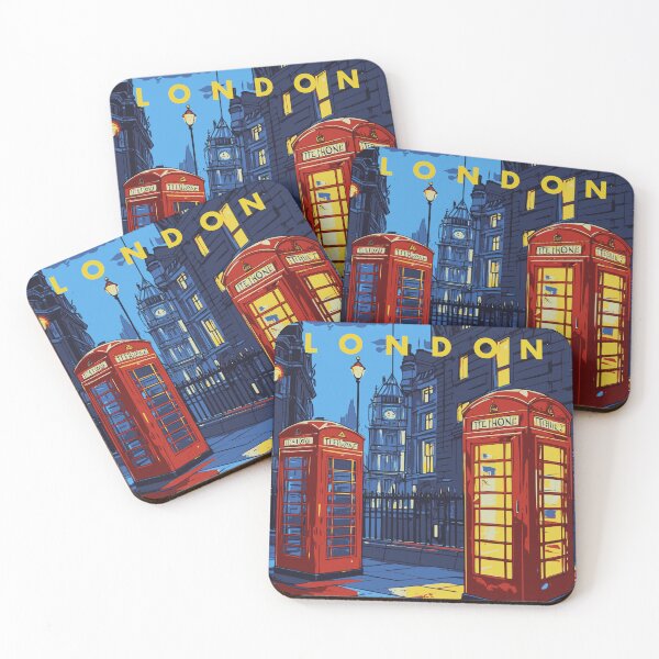Item preview, London Telephone Booth designed and sold by GhumGham.