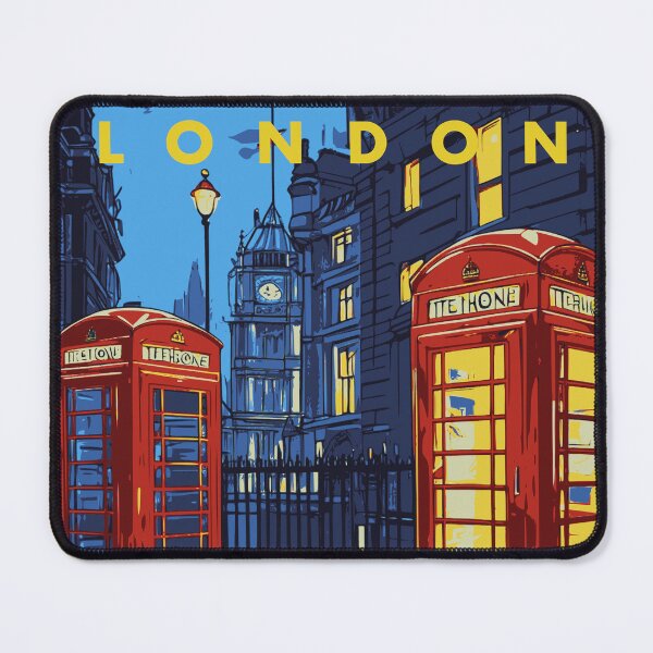 Item preview, London Telephone Booth designed and sold by GhumGham.