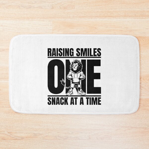 Item preview, Raising Smiles One Snack at a Time - Fun Food Lover Design designed and sold by BDLuck2021.