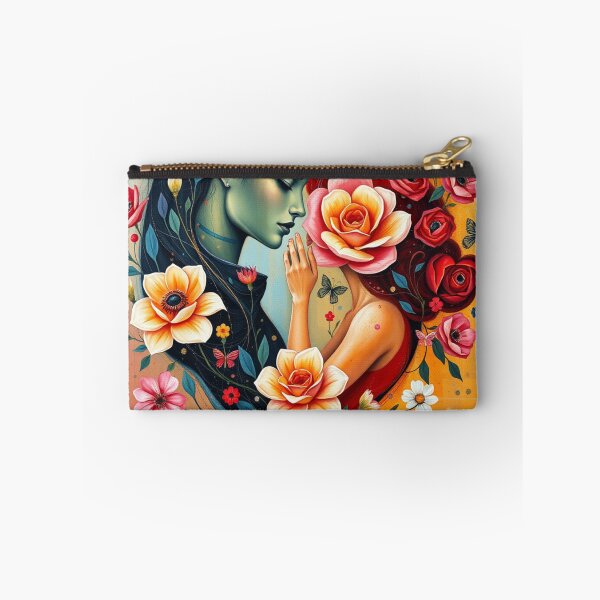 Item preview, Quantum Love: Hearts and Flowers in Abstract Fusion designed and sold by 0penvimark.