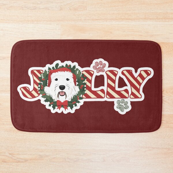 Item preview, Jolly Christmas - South Russian Ovcharka Nose Edition designed and sold by GoodyPaws.