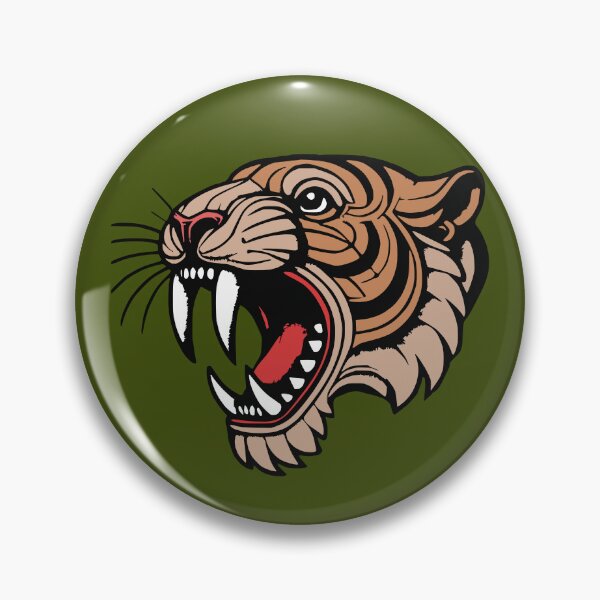 Item preview, Smilodon Head - Saber-Toothed Tiger  designed and sold by 2Blue-Dots.