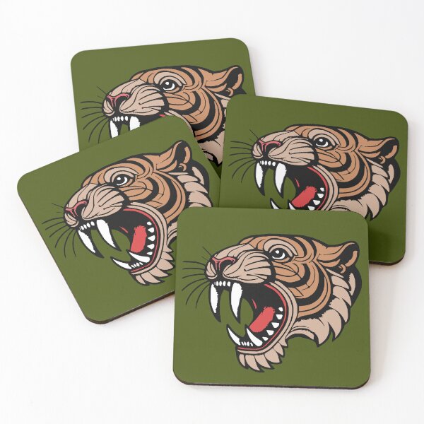 Item preview, Smilodon Head - Saber-Toothed Tiger  designed and sold by 2Blue-Dots.