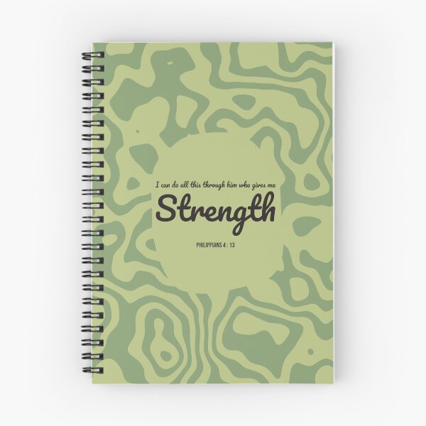 Item preview, Philippians 4 : 13 - Gives me strength - Bible Passage designed and sold by JF Designs.