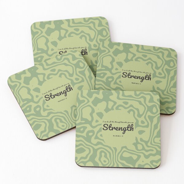 Item preview, Philippians 4 : 13 - Gives me strength - Bible Passage designed and sold by JF Designs.
