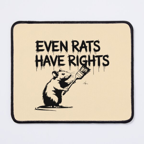 Item preview, Even rats have rights designed and sold by 123ks.