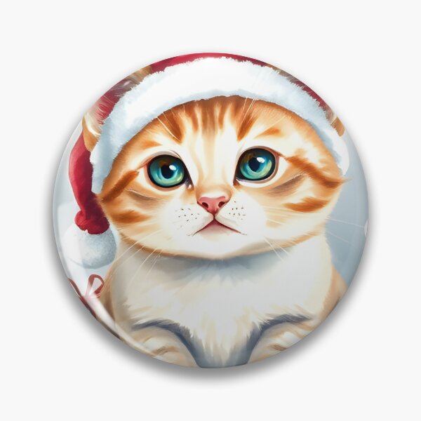 Aperçu de l'œuvre Chaton de Noël créée et vendue par Blob-central.