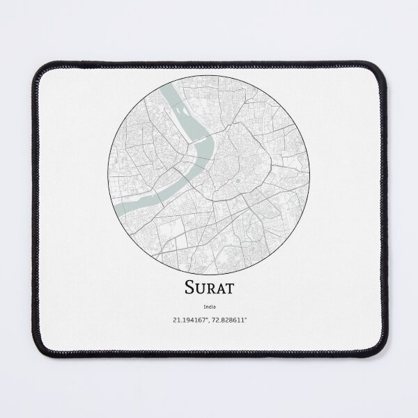Item preview, Topography of Surat designed and sold by JohnnysHeath.