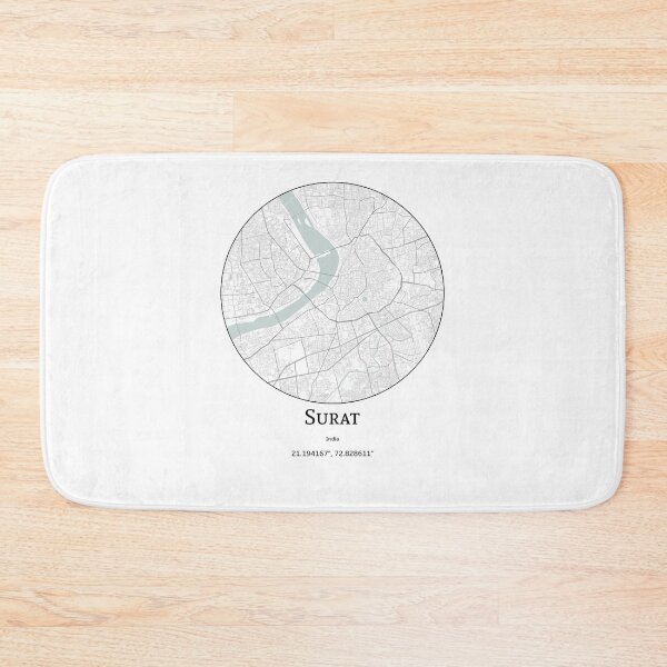 Item preview, Topography of Surat designed and sold by JohnnysHeath.