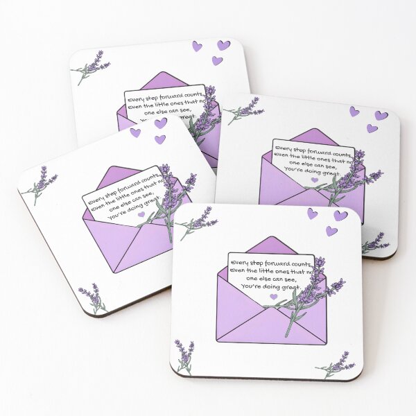 Item preview, Envelope with lavender flower. designed and sold by Shiningsticker8.