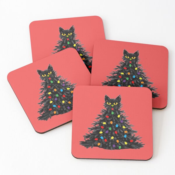 Item preview, Black Cats Christmas Tree. designed and sold by JAGA-ALIME.