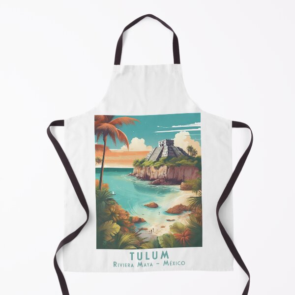 Item preview, Vintage Retro Travel Poster: Tulum – Tropical Riviera Maya, Mexico designed and sold by pod24.