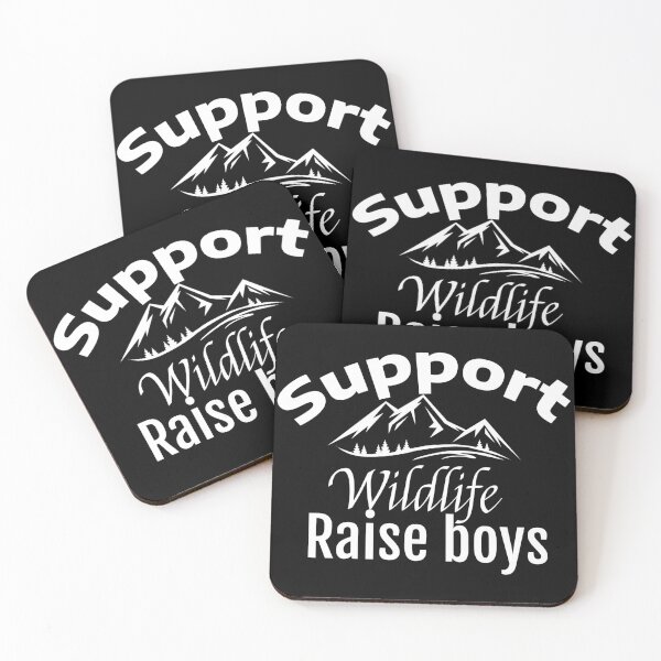 Item preview, Support wildlife raise boys designed and sold by leicha.