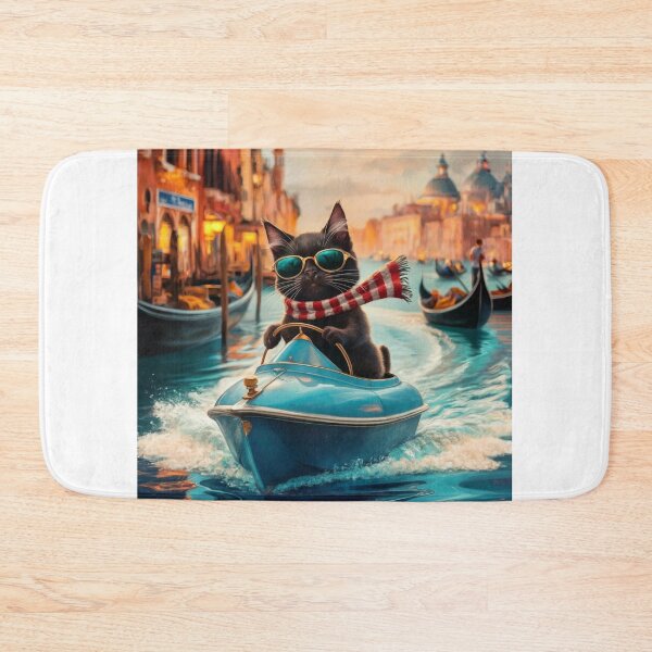 Item preview, Cat on tour - I love Italy! - Venice designed and sold by lavka-xd.