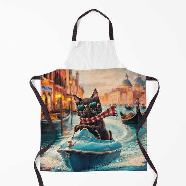 Item preview, Cat on tour - I love Italy! - Venice designed and sold by lavka-xd.