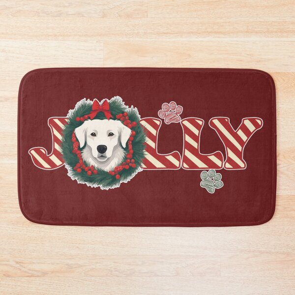 Item preview, Jolly Christmas - Kuvasz Nose Edition designed and sold by GoodyPaws.