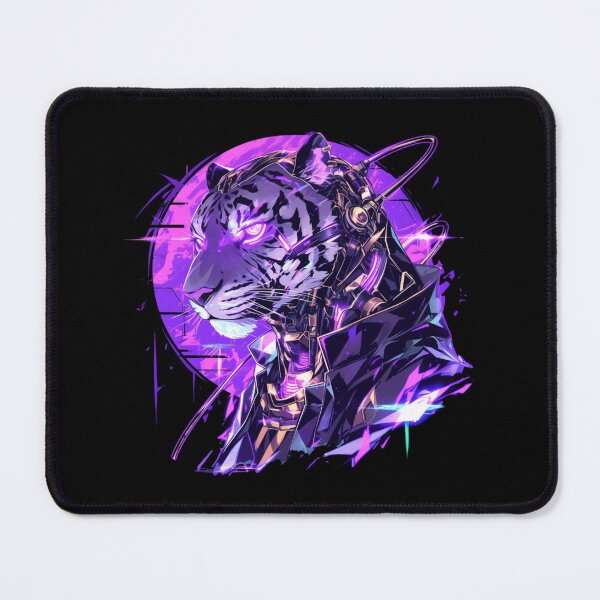 Item preview, Cyber Black Tiger // Black Tiger // Cool Animal // Cyber Animal // Animal Art // Animal Warrior // Animal Cute Art // Gaming Aesthetic stickers designed and sold by SMARTKIT DESIGNAGENCY.