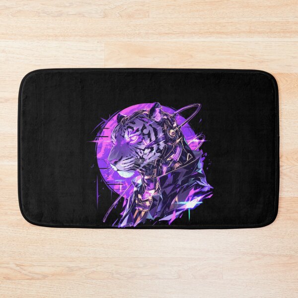 Item preview, Cyber Black Tiger // Black Tiger // Cool Animal // Cyber Animal // Animal Art // Animal Warrior // Animal Cute Art // Gaming Aesthetic stickers designed and sold by SMARTKIT  DESIGNAGENCY.