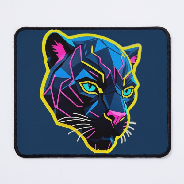 Item preview, Neon Geometric Panther designed and sold by EDigitalStore.