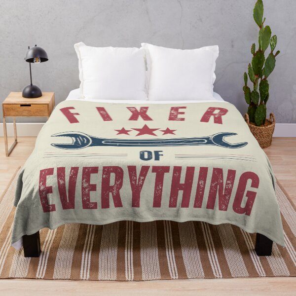Item preview, Fixer of Everything Tool Enthusiast Funny Surgeon Funny Engineer Funny Mechanic Father`s Day  Vintage Style designed and sold by Anniko Art Studio.