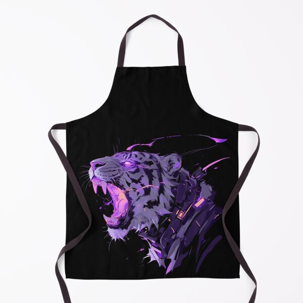 Artikelvorschau, Cyber Black Tiger / / Schwarzer Tiger / / Cooles Tier / / Cyber-Tier / / Tierkunst / / Tierkrieger / / Niedliche Tierkunst / / Ästhetische Gaming-Aufkleber entworfen und verkauft von SMARTKIT DESIGNAGENCY.