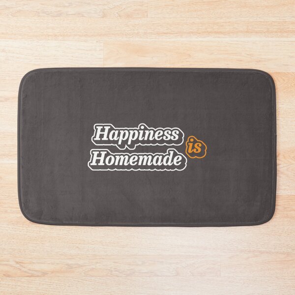 Item preview, 'Happiness is Homemade' Modern Typography designed and sold by trepiu.