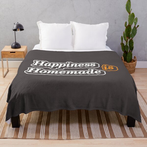 Item preview, 'Happiness is Homemade' Modern Typography designed and sold by trepiu.