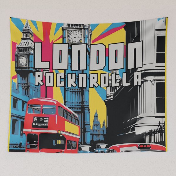 Item preview, London Pop Art designed and sold by GhumGham.